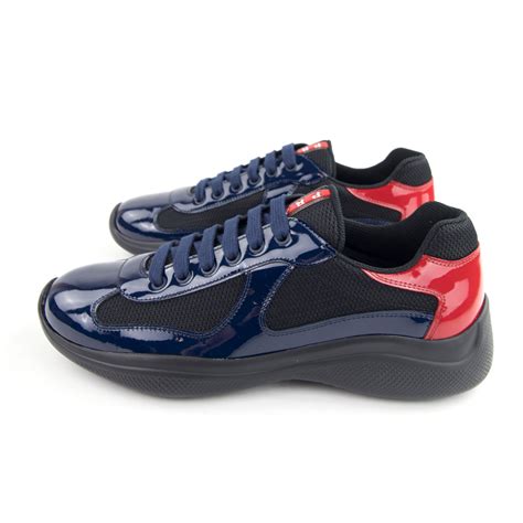 prada americas cup sneakers high top|Prada america's cup original sneakers.